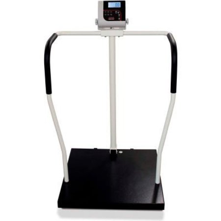 Rice Lake 260-10-1 Bariatric Handrail Scale, 800 lb x 0.2 lb -  RICE LAKE WEIGHING SYSTEMS, 170139